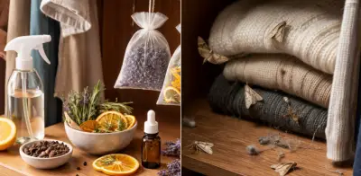 Métodos naturales para eliminar polillas de armarios y prevenir su regreso en primavera