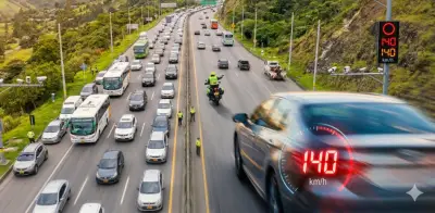 Multas de hasta $875.452 por exceso de velocidad en Semana Santa en la Vía Sumapaz