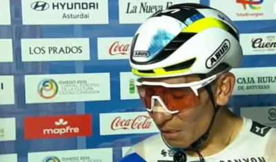 Nairo Quintana dedica victoria en Asturias a Cristian Camilo Muñoz