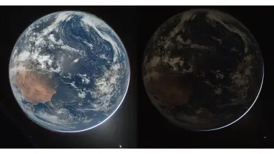 NASA explica el borde brillante en fotos de la Tierra tomadas por la misión Artemis II