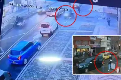 Nuevo video revela la huida del sicario tras balacera en Usaquén, Bogotá