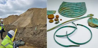 Obras de parque eólico en Alemania se paralizan por hallazgo arqueológico de la Edad del Bronce