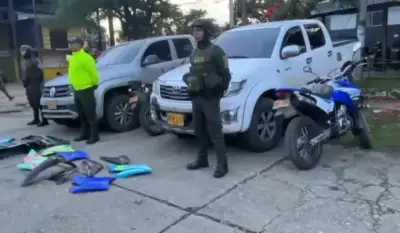 Operativo policial en Piendamó deja un muerto y recupera seis vehículos robados