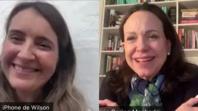Paloma Valencia sostuvo videollamada con María Corina Machado: ¿De qué hablaron?