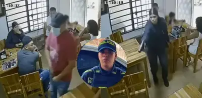 Patrullera de 20 años frustra asalto a mano armada en restaurante de Cartagena
