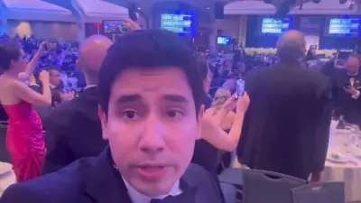 Periodista colombiano relata tiroteo en cena de corresponsales con Trump