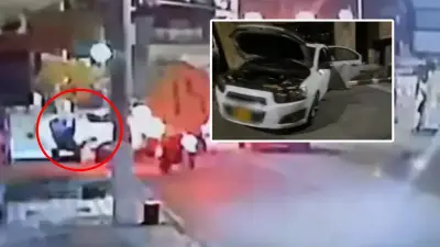 Persecución policial frustra robo de vehículo en Bogotá tras espectacular accidente