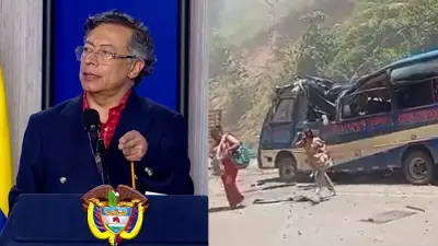 Petro defiende reducción de cultivos de coca y critica a Ecuador