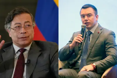 Petro demanda penalmente al presidente ecuatoriano Noboa por calumnia