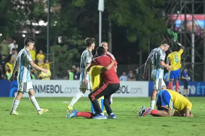 Polémica declaración de jugador argentino tras goleada 4-0 de Colombia en final Sub-17