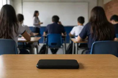 Proyecto de ley busca limitar uso de celulares en colegios de Colombia