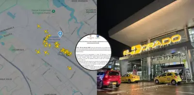 Revelan audio de control aéreo sobre maniobra de aviones en El Dorado: 'Misma ruta'