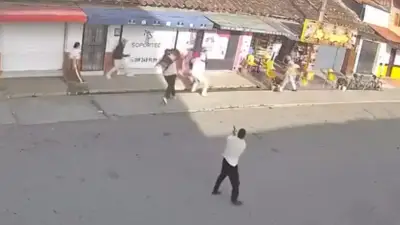 Rina en El Carmen de Viboral desata balacera con dos heridos en Antioquia