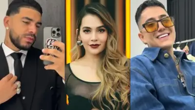 Ryan Castro y Andy Rivera se reencuentran en concierto y generan debate en redes