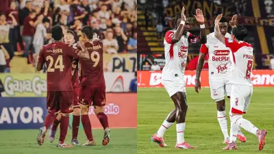 Santa Fe desperdicia ventaja y empata 2-2 con Tolima en Ibagué en un vibrante encuentro