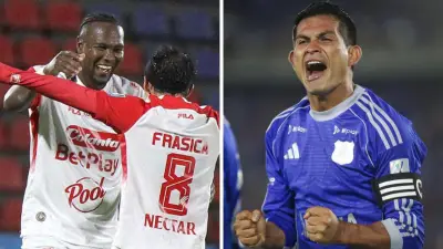 Santa Fe y Millonarios ganan y aprietan la tabla; Cali en riesgo