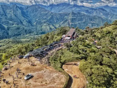 Santander vive el viacrucis en cerros y miradores naturales durante Semana Santa