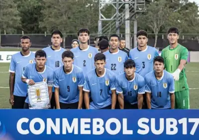 Selección Colombia Sub-17 en riesgo tras caer 2-0 ante Uruguay en Sudamericano