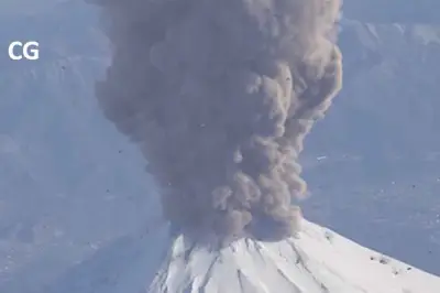Simulación de erupción del Monte Fuji genera alerta en Japón
