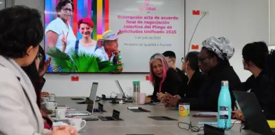 Sindicato ocupa despacho del Ministerio de la Igualdad en protesta por liquidación irregular