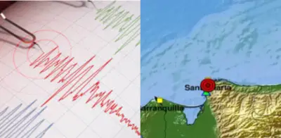 Sismo de 2,4 sacude Santa Marta: epicentro en Taganga y profundidad superficial