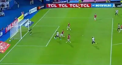 Teófilo Gutiérrez falla en la derrota de Junior en la Copa Libertadores 2026