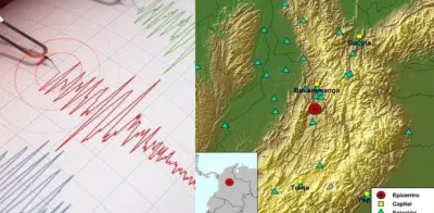 Temblor hoy en Colombia: sismo de magnitud 3.3 en Santander