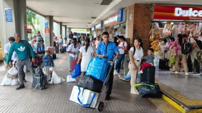 Terminal de Cali registra masiva afluencia de viajeros en inicio de Semana Santa 2026