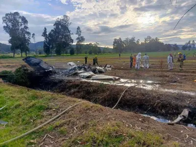 Tragedia aérea en Paipa: Mueren Yeison Jiménez y su piloto, cuyo padre también falleció volando