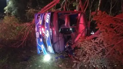 Tragedia vial en Tolima: bus intermunicipal volcó dejando al menos tres muertos y 20 heridos