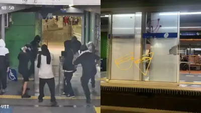 Vandalismo en siete estaciones del MIO durante marcha estudiantil de Univalle