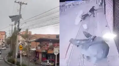 Vendaval arrasa Yarumal, Antioquia: 35 techos volaron y familias en emergencia