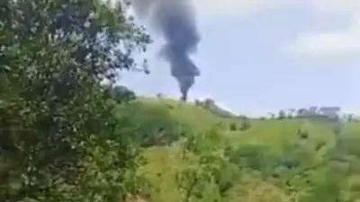 Videos revelan ataque con cilindros bomba que derribó helicóptero policial en Amalfi