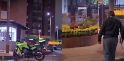 Violento intento de robo en Teusaquillo: padre e hijo atacados por cuatro delincuentes armados