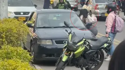 Viral en TikTok: Mujer sorprende a su pareja con amante en Bogotá durante Semana Santa