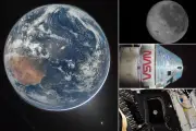 Artemis 2 captura imágenes históricas en su viaje hacia la Luna
