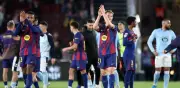 Barcelona vence al Celta y avanza hacia el título de LaLiga en partido marcado por lesión