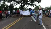 Bloqueo total en la Troncal de Occidente: campesinos protestan por incumplimiento de entrega de tierras