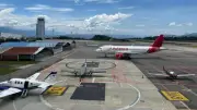 Bloqueos viales paralizan aeropuerto Palonegro en Bucaramanga: 35 vuelos cancelados