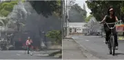 Buseta bomba explota frente a brigada militar en Cali: mujer herida y $50 millones de recompensa
