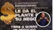 Candidato Botero genera polémica al regalar 25 millones en su sede de campaña en Bogotá