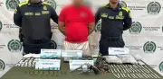 Capturan a alias ‘Angelo’, miembro de ‘Los Pepes’, en Galapa con droga y armas