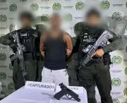 Capturan a alias 'Campanita' en Arjona, Bolívar, por porte ilegal de arma de fuego
