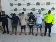 Capturan a cuatro presuntos homicidas en Valledupar vinculados a crimen organizado