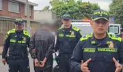 Capturan a dos delincuentes en el CAN de Bogotá: uno con condena de 6 años y brazalete electrónico