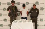 Capturan a hombre con 164 millones de pesos para narcotráfico en operativo en Nariño