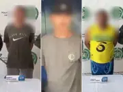 Capturan a tres hombres por homicidio y extorsión en Bucaramanga
