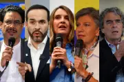 Cepeda, Valencia y otros lideran intención de voto a 35 días de elecciones