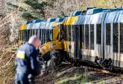Choque de trenes en Dinamarca deja 18 heridos, cinco en estado crítico