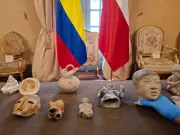 Colombia repatrió 174 piezas arqueológicas desde Chile